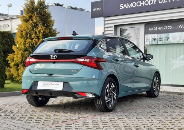 Hyundai i20 cena 69900 przebieg: 46658, rok produkcji 2022 z Miejska Górka małe 497